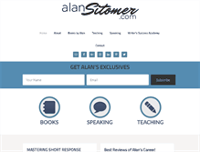 Tablet Screenshot of alanlawrencesitomer.com